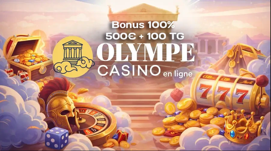Visuel bonus Olympe Casino France